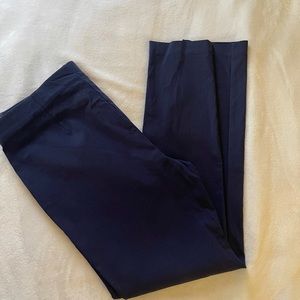 Michael kors, straight legged, navy, dress pants size large. Worn once.